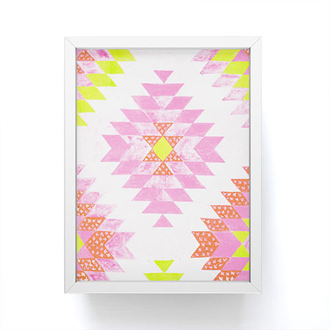 Dash and Ash Chelsea and Coral Framed Mini Art Print