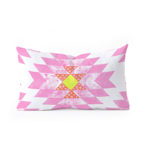 Dash and Ash Chelsea and Coral Oblong Throw Pillow