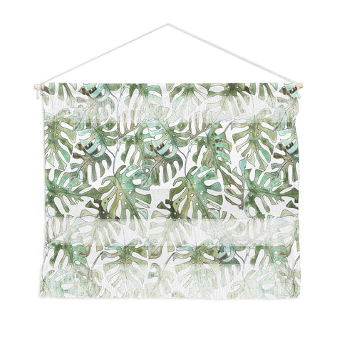 Dash and Ash Climbing Monstera Wall Hanging Landscape