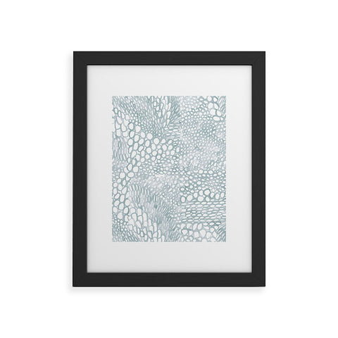 Dash and Ash Cove Framed Art Print