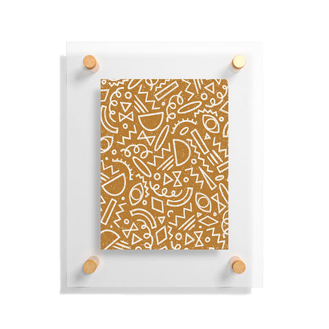 Dash and Ash Dashes Floating Acrylic Print