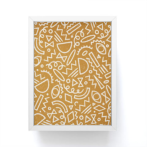 Dash and Ash Dashes Framed Mini Art Print