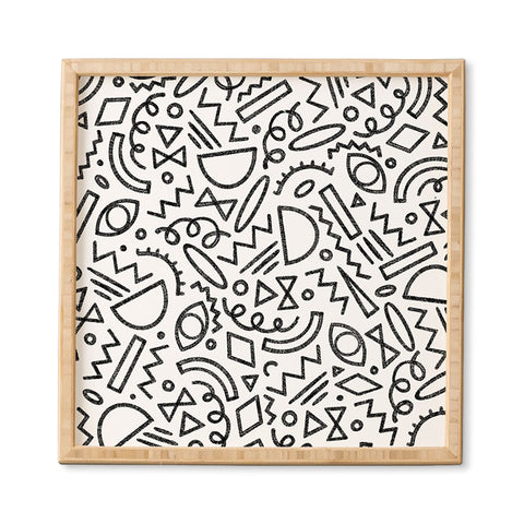 Dash and Ash Dashes II Framed Wall Art