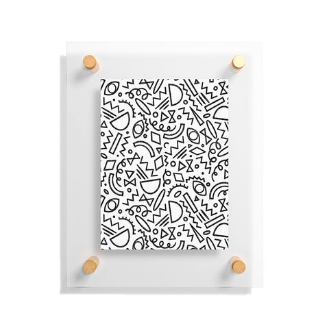 Dash and Ash Dashes II Floating Acrylic Print