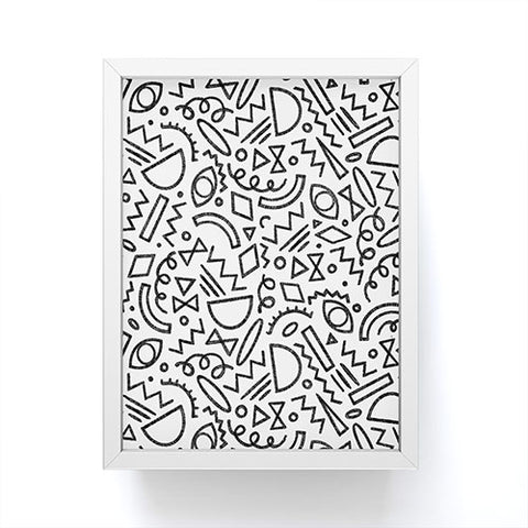 Dash and Ash Dashes II Framed Mini Art Print