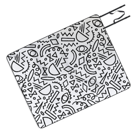 Dash and Ash Dashes II Picnic Blanket