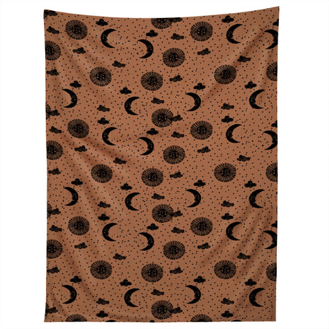 Dash and Ash Day and Night Tapestry