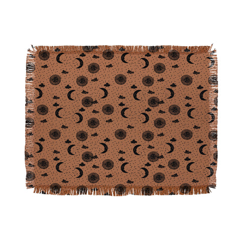 Dash and Ash Day and Night Throw Blanket