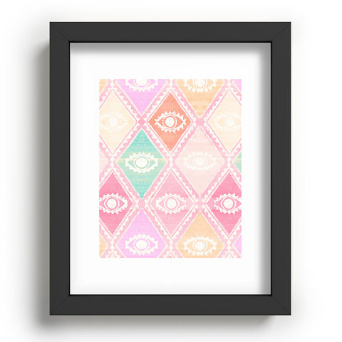 Dash and Ash Diamond Eyes Recessed Framing Rectangle