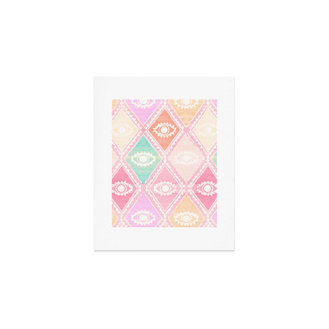Dash and Ash Diamond Eyes Art Print