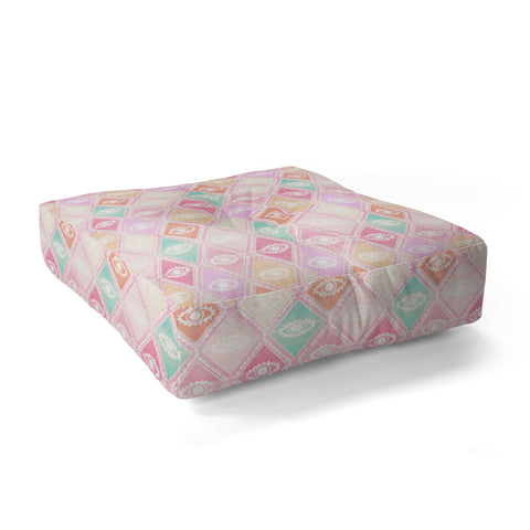 Dash and Ash Diamond Eyes Floor Pillow Square