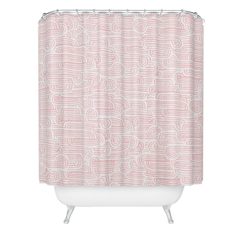Dash and Ash Drift away Shower Curtain