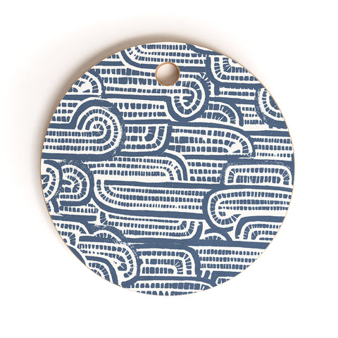 Dash and Ash drift Cutting Board Round