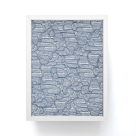 Dash and Ash drift Framed Mini Art Print