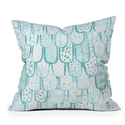 Dash and Ash Dwelling Throw Pillow