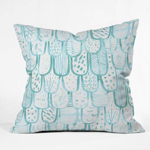 Dash and Ash Dwelling Outdoor Throw Pillow