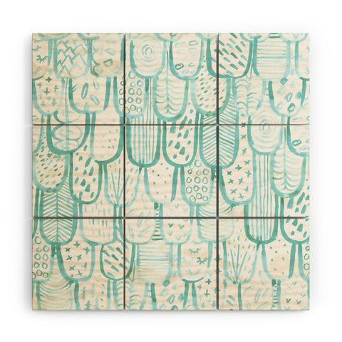 Dash and Ash Dwelling Wood Wall Mural