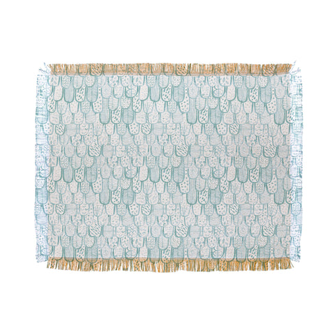 Dash and Ash Dwelling Throw Blanket