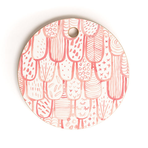 Dash and Ash Dwellings Cutting Board Round