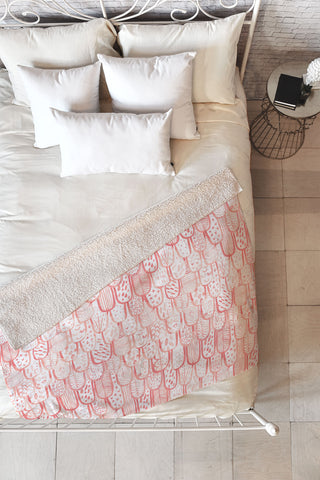 Dash and Ash Dwellings Fleece Throw Blanket