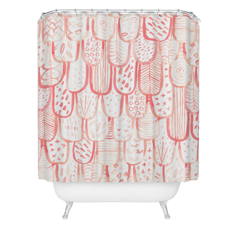 Dash and Ash Dwellings Shower Curtain