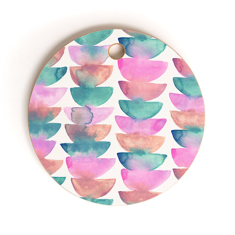 Dash and Ash Emerald City Cutting Board Round