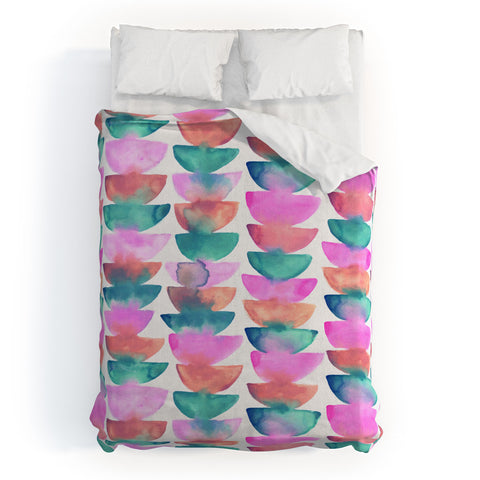 Dash and Ash Emerald City Duvet Cover