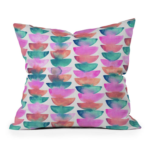 Dash and Ash Emerald City Throw Pillow