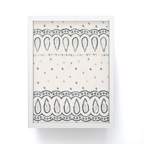 Dash and Ash Fancy Fancy Framed Mini Art Print