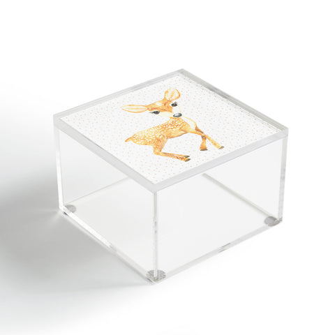 Dash and Ash Fellow Fawn Acrylic Box