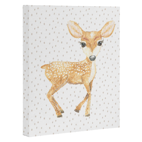 Dash and Ash Fellow Fawn Art Canvas