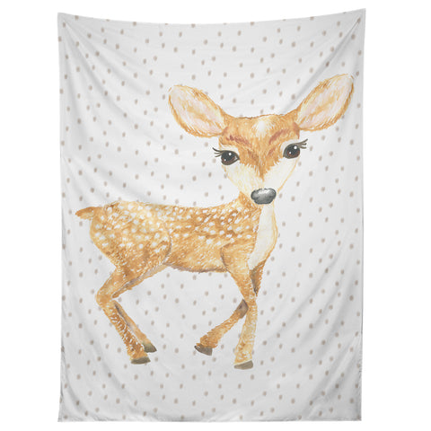 Dash and Ash Fellow Fawn Tapestry