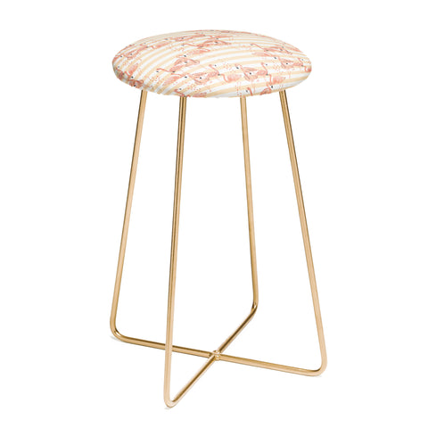 Dash and Ash Flamingo Academy Counter Stool