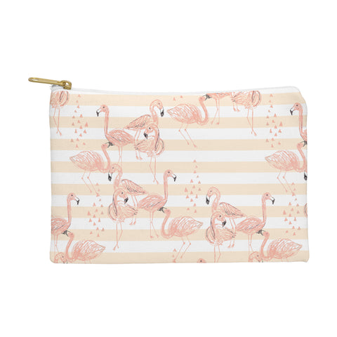 Dash and Ash Flamingo Academy Pouch