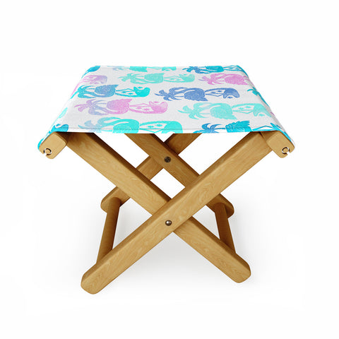 Dash and Ash Flamingo Fla Mango Folding Stool
