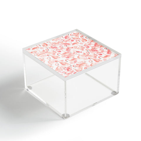 Dash and Ash Flamingo Friends Acrylic Box