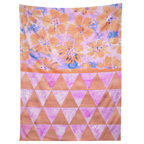 Dash and Ash Flora Fiesta 1 Tapestry