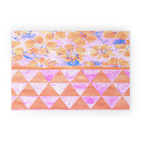 Dash and Ash Flora Fiesta 1 Welcome Mat