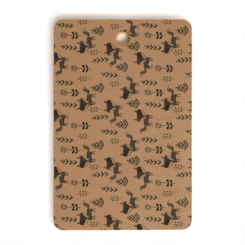 Dash and Ash Friendly Fox Cutting Board Rectangle