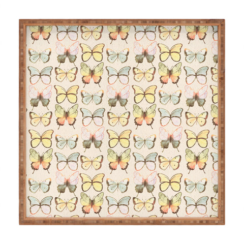 Dash and Ash Garden Of Flight Square Tray