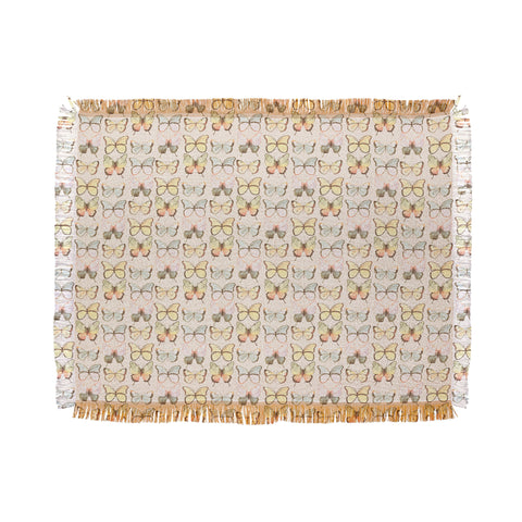 Dash and Ash Garden Of Flight Throw Blanket