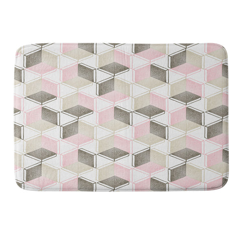 Dash and Ash Golden Moments Memory Foam Bath Mat