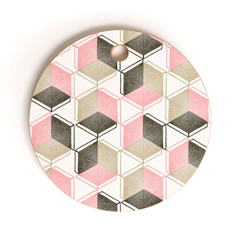 Dash and Ash Golden Moments Cutting Board Round