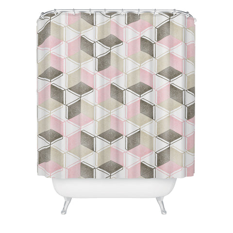 Dash and Ash Golden Moments Shower Curtain