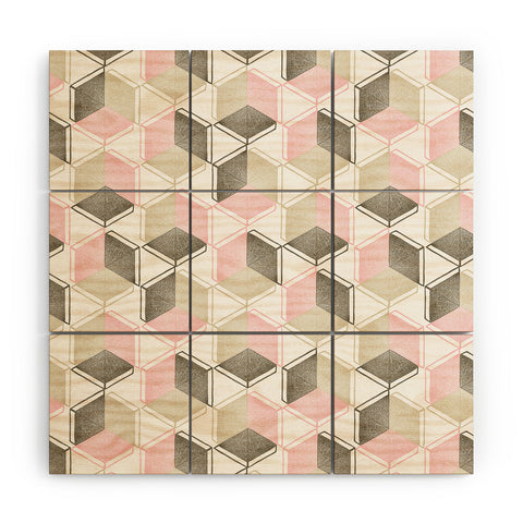 Dash and Ash Golden Moments Wood Wall Mural