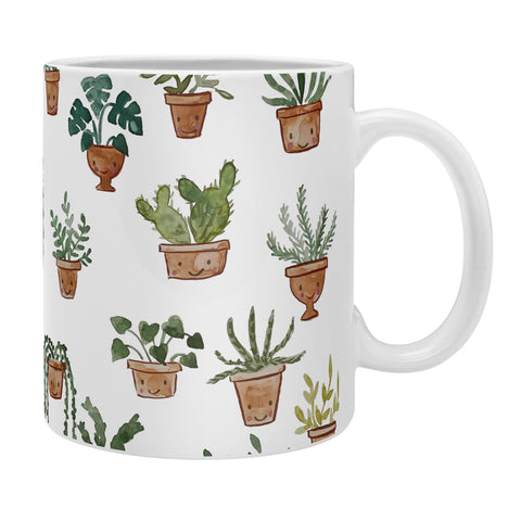 Dash and Ash Happy potted plants Coffee Mug