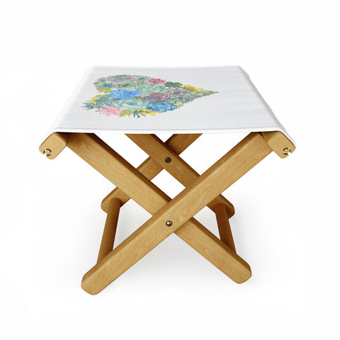 Dash and Ash Heart of Mine Folding Stool