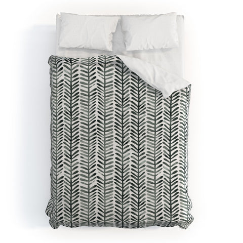 Dash and Ash Herring Duvet Cover