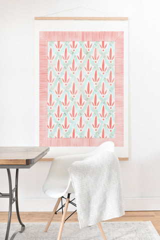 Dash and Ash Hidden Garden Art Print And Hanger