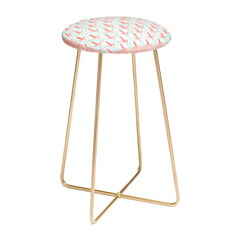 Dash and Ash Hidden Garden Counter Stool